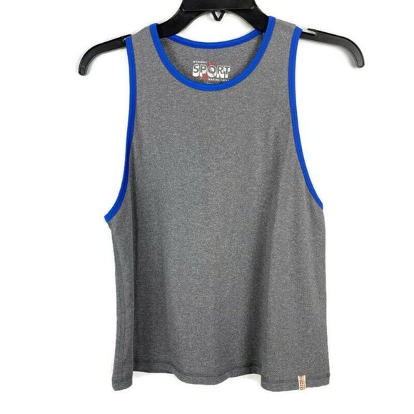 NEW Marine Layer Gray Blue Liza Tank Top - Picture 2 of 3